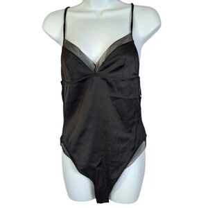 Zara Lingerie‎ Style Elegant Black Women's Bodysuit